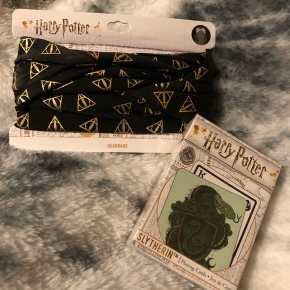 Accessories - ✨$5 SALE✨ Harry Potter BUNDLE Headband & Cards